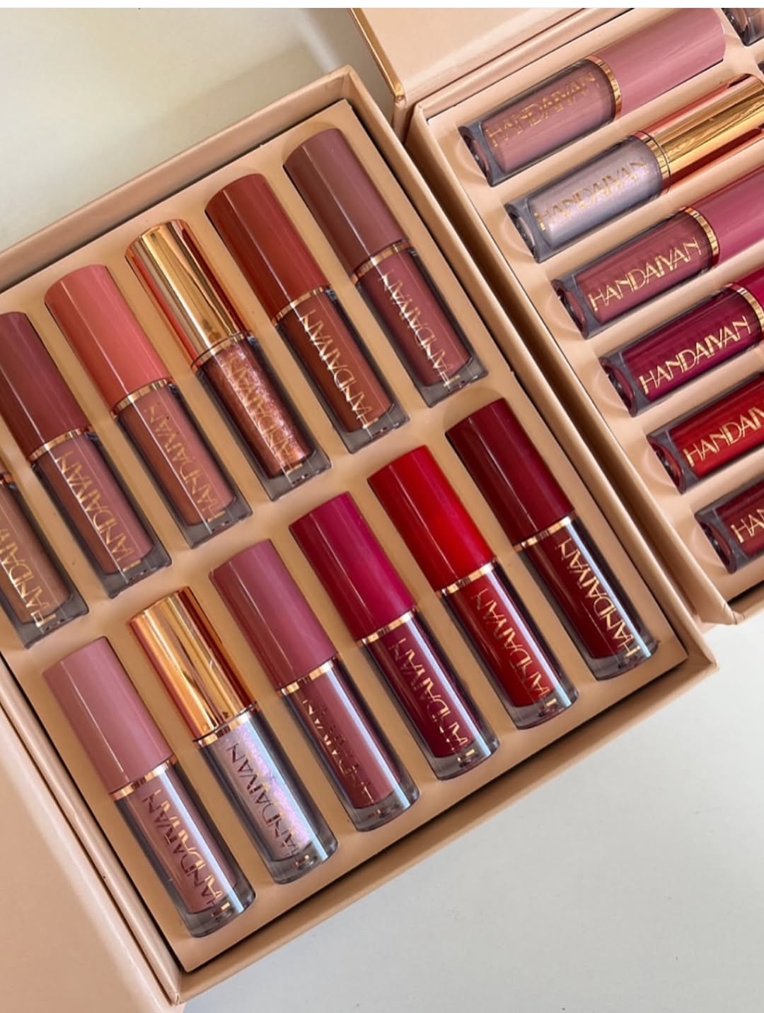 12-Piece Velvet Matte Liquid Lipstick Set with waterproof, long-lasting, non-sticky formula in stunning nude shades. Quick-drying with up to 24-hour stay, ideal for daily use or as a makeup gift for women. (2.5ML X 12)
