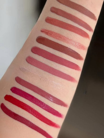 12-Piece Velvet Matte Liquid Lipstick Set with waterproof, long-lasting, non-sticky formula in stunning nude shades. Quick-drying with up to 24-hour stay, ideal for daily use or as a makeup gift for women. (2.5ML X 12)