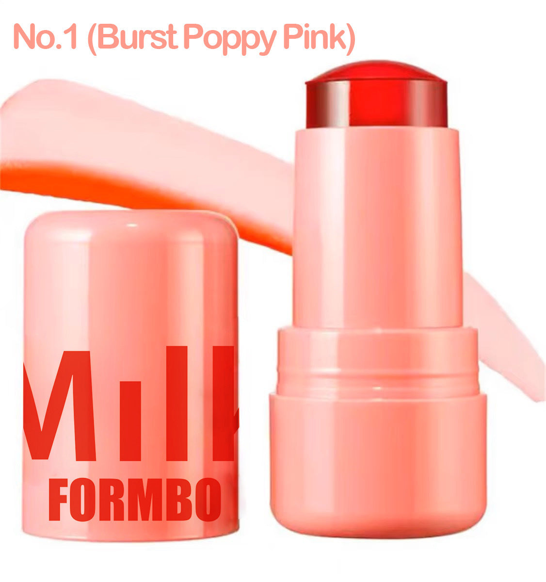 4 Colors Jelly Blush Stick Lip Balm Eyeshadow 3-in-1 Multi-Use Matte Blush Moisturize Brighten Lip Gloss Multi-Use Blush Makeup