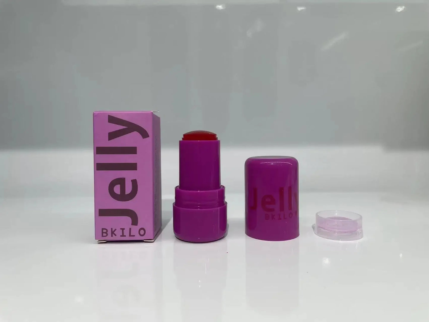 4 Colors Jelly Blush Stick Lip Balm Eyeshadow 3-in-1 Multi-Use Matte Blush Moisturize Brighten Lip Gloss Multi-Use Blush Makeup