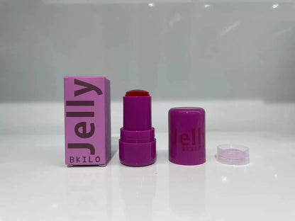 4 Colors Jelly Blush Stick Lip Balm Eyeshadow 3-in-1 Multi-Use Matte Blush Moisturize Brighten Lip Gloss Multi-Use Blush Makeup