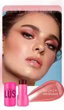 4 Colors Jelly Blush Stick Lip Balm Eyeshadow 3-in-1 Multi-Use Matte Blush Moisturize Brighten Lip Gloss Multi-Use Blush Makeup
