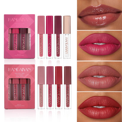 6-Piece Velvet Matte Liquid Lipstick Set with a waterproof, long-lasting, non-sticky formula in stunning nude shades. Quick-drying with up to 24-hour stay, ideal for daily use or as a makeup gift for women, Combo Pack (6 × 2.5ML each).