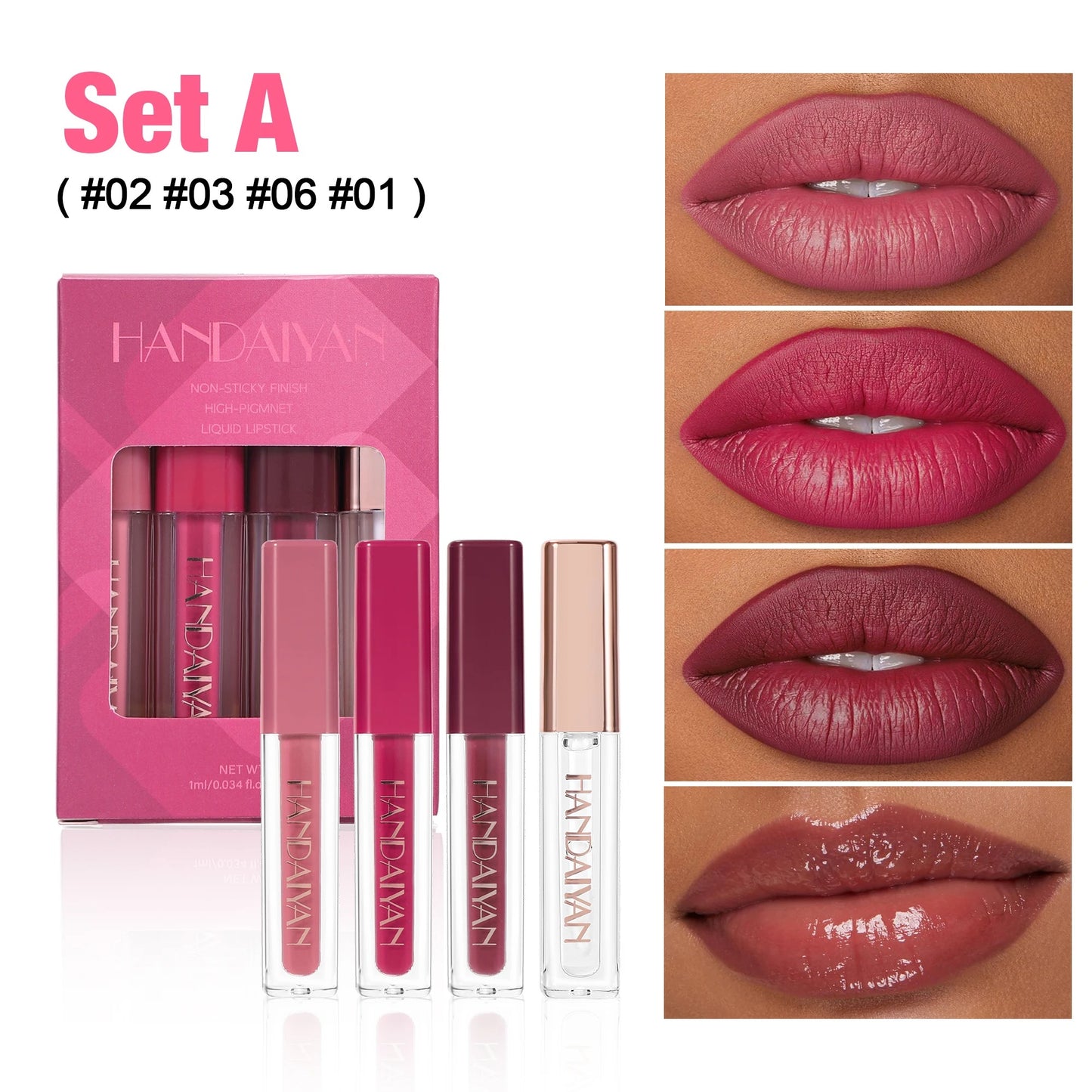 6-Piece Velvet Matte Liquid Lipstick Set with a waterproof, long-lasting, non-sticky formula in stunning nude shades. Quick-drying with up to 24-hour stay, ideal for daily use or as a makeup gift for women, Combo Pack (6 × 2.5ML each).