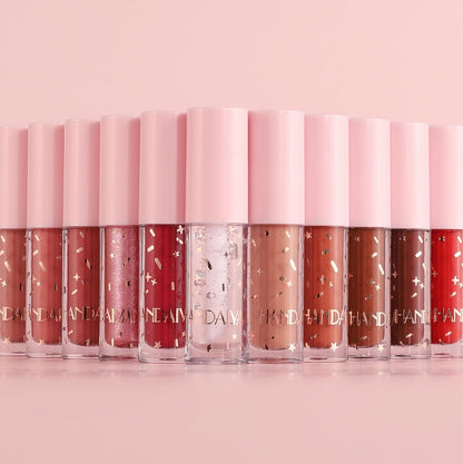 12-Piece Velvet Matte Liquid Lipstick Set with waterproof, long-lasting, non-sticky formula in stunning nude shades. Quick-drying with up to 24-hour stay, ideal for daily use or as a makeup gift for women. (2.5ML X 12 each)