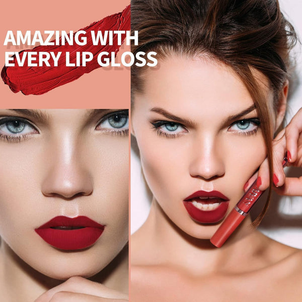 6-Piece Velvet Matte Liquid Lipstick Set with a waterproof, long-lasting, non-sticky formula in stunning nude shades. Quick-drying with up to 24-hour stay, ideal for daily use or as a makeup gift for women, Combo Pack (6 x 2.5ML each).