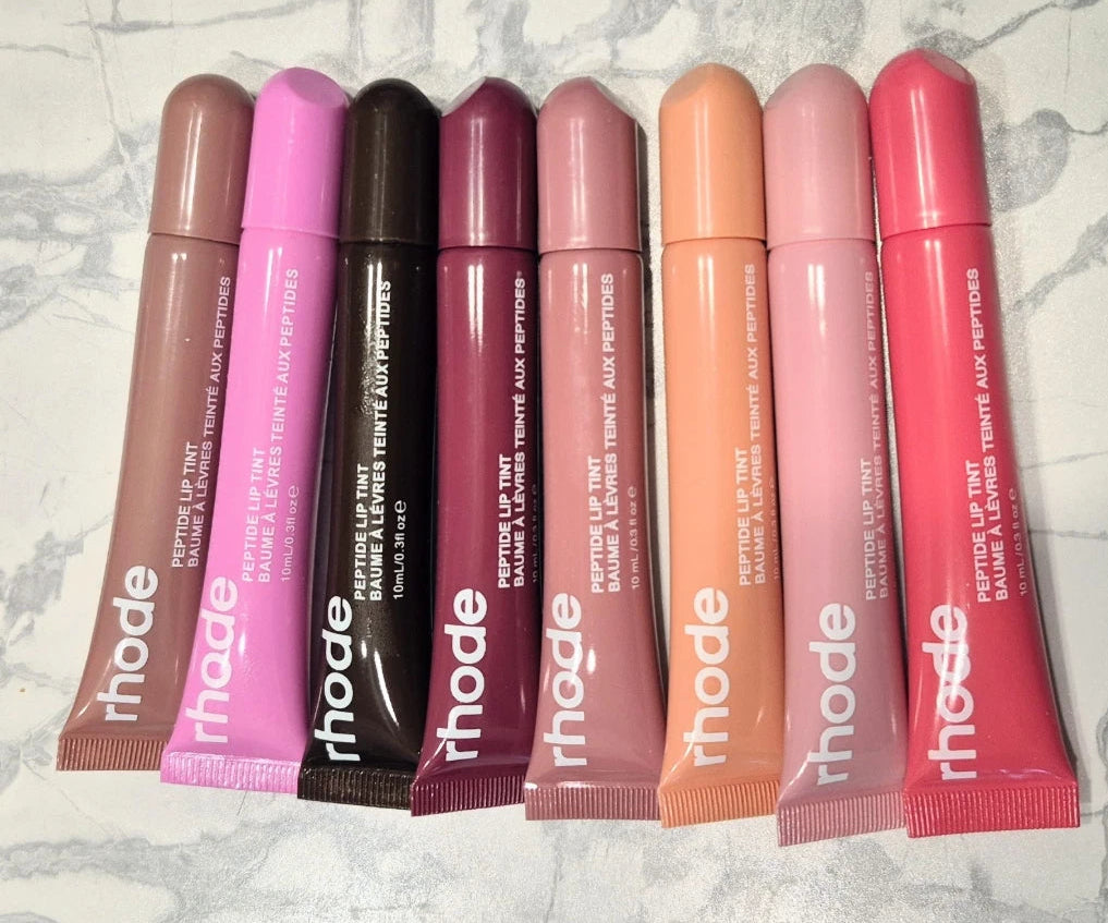 Buy Rhode Lemontini Peptide Lip Tint & Pocket Blush Stick | Hydrating Tinted Lip Balm, Lip Gloss & Liner | Buildable Creamy Color | Moisturising, Non-Sticky, Non-Fading, Waterproof | Shimmer Finish for Soft & Smooth Lips.